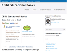 Tablet Screenshot of kidsreadmore.com